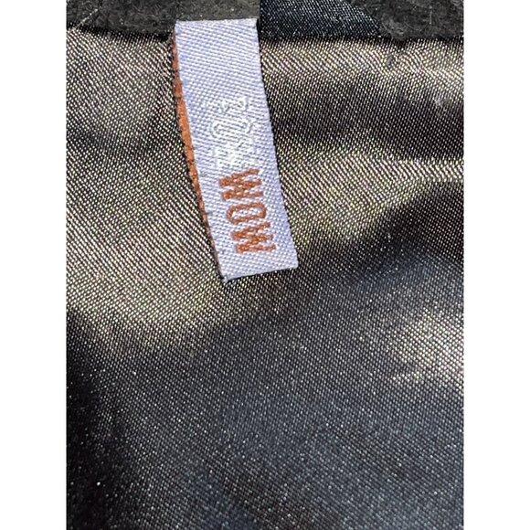 PowWow Women’s Suede Leather Jacket Thick Stitching Detail Sz 8 Western Coat - Picture 12 of 12